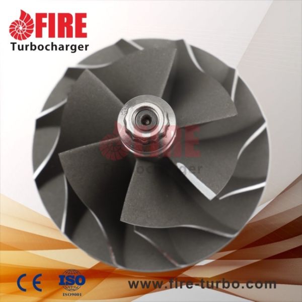 CT16 Turbocharger Rotor with K418 Turbine Wheel Blade 42CrMo Shaft Wheel and ZL201 Compressor Wheel for Toyota Hilux Fortuner Innova 2.5L