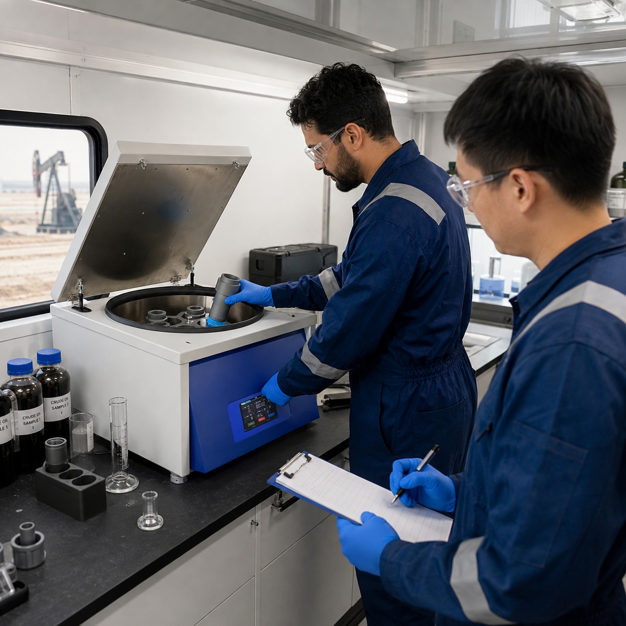 Cenlee Petroleum Water Content Centrifuge 4000rpm Heated Oil Test Machine 4x100ml Centrifuge