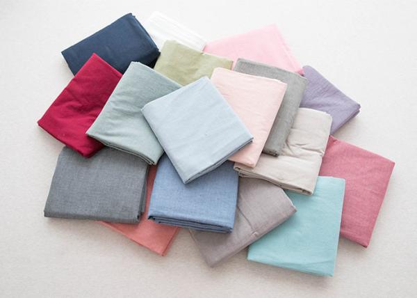 Modern Style Luxury Linen Sheet Set / Duvet Covers 4Pcs Machine Washable