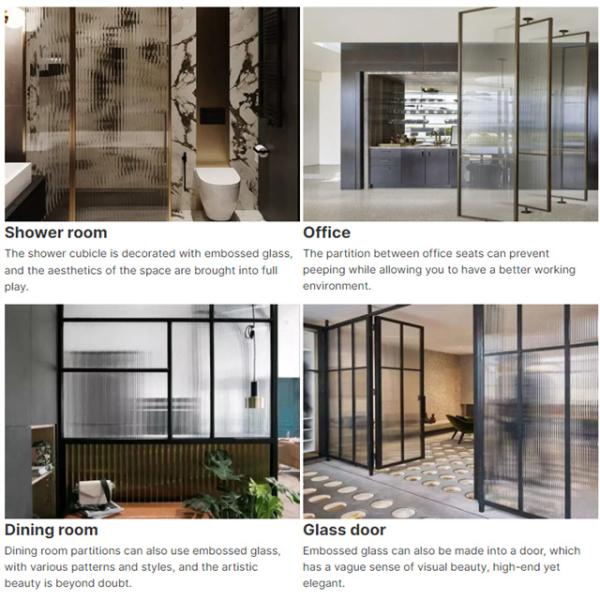 Vidrio de malla de alambre con patrón de 6 mm de espesor para decoraciones industriales y comerciales