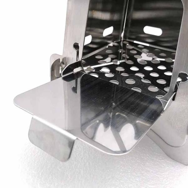 20*15*21 cm or OEM Fire Pits Stainless Steel Mini Foldable Camping Stove for Picnics