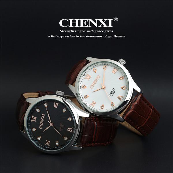 L013AG Gold Watches Quartz Stainless Steel Case Pointer Analog Watch Black Wine Top Quality Genuine Leather Watches Man
