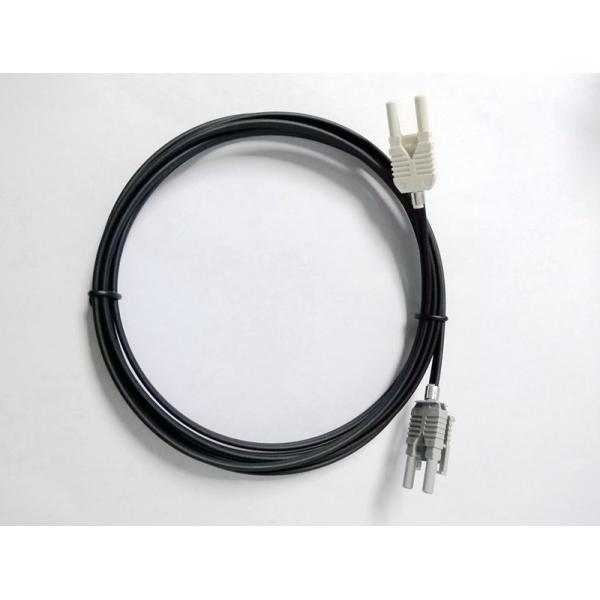 2M HFBR Plastic Fiber Optic Cable , Fiber Patch Cables For Versatile Link Terminations