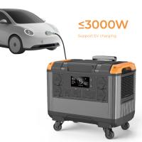 Multifunction Portable Solar Power Station 3000W With Over Discharging Protection