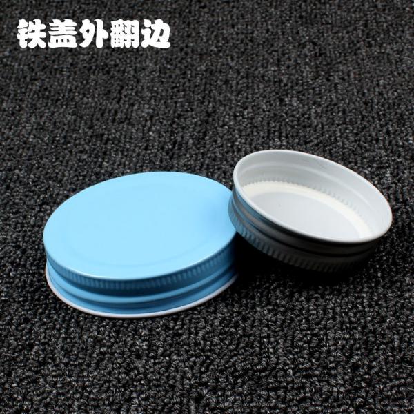 Different color  Metal Screw Lid for different size Clear Glass Material Bottle/Jar