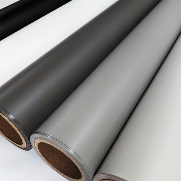 Smooth Surface Pvc Interior Film Rolls Antibacterial For Hospital Furniture