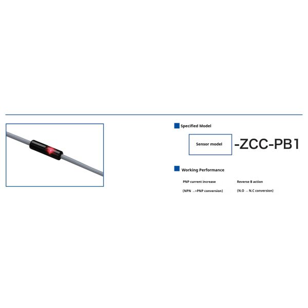 80mA High Output Sensor Circuit Check Load PNP Current Increase Near OFF Cord Attachment with Red LED Indicator