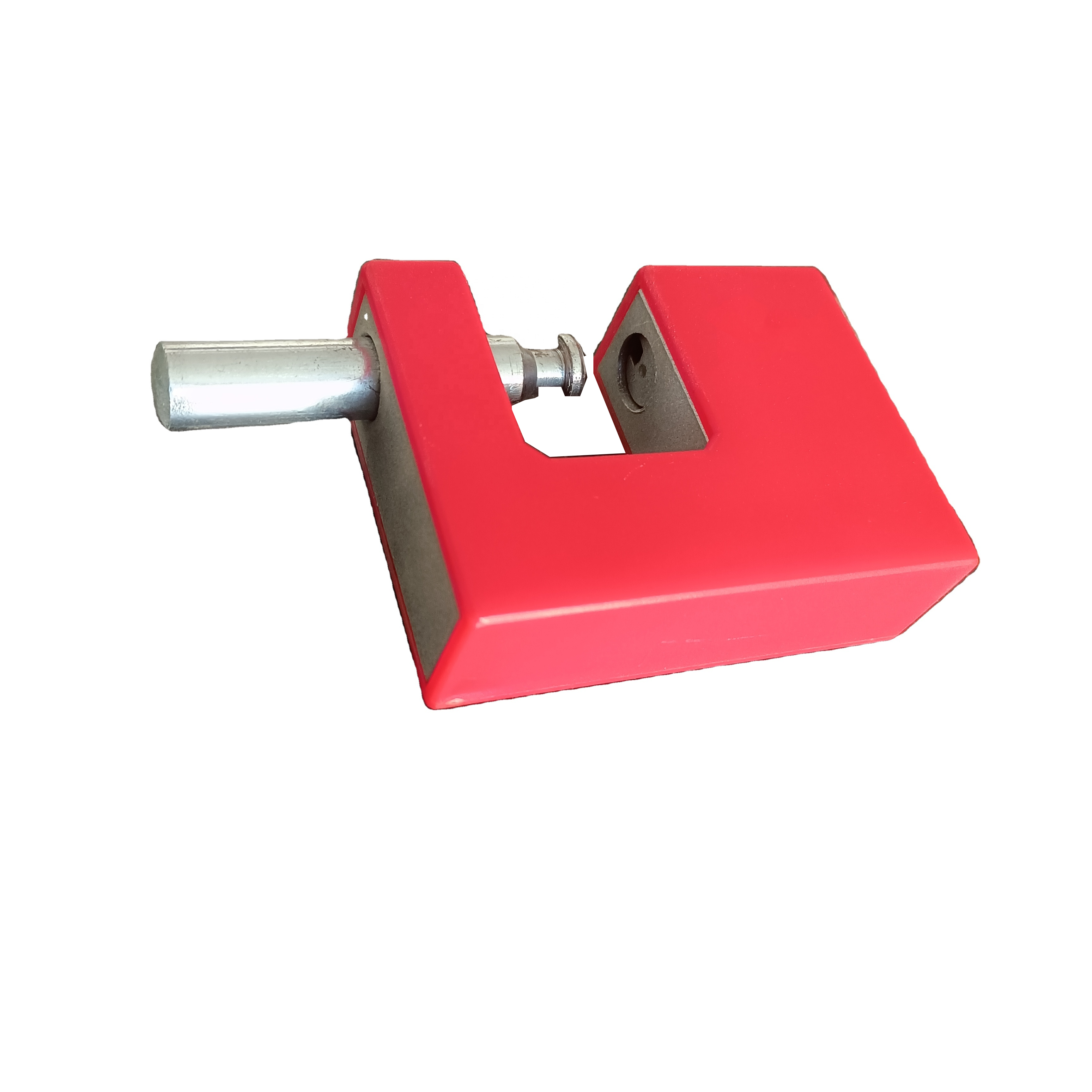 Rarlux Best Sale Waterproof Padlock Plastic Covered Anti-cut Rectangular Padlock