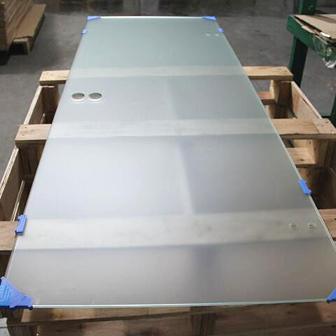 Clear Tempered Safety Glass 3mm-19mm Frosted Toughened Glass Safety 3600mm×18000mm With Good Thermal Stability