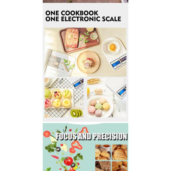 Recommandation de poids maximum 5kg Balance de cuisine électronique numérique SF-400 SF400 1KG 3KG 5KG 7KG 10KG