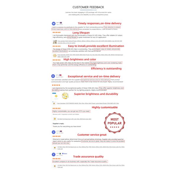 1w 220-235nm 4040 Low Thermal Resistance UVC LED for ICU Hospital Man-Machine Symbiosis  Water Sterilization