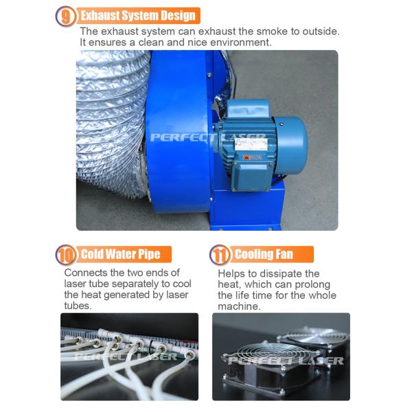 400W 600W Автофокусная режущая машина для деревянной акриловой панели с точностью резки 0,01 мм