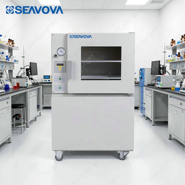 50L 250C Floor Standing Vacuum Oven NuOven VQ52-3 with Chamber Wall Heating
