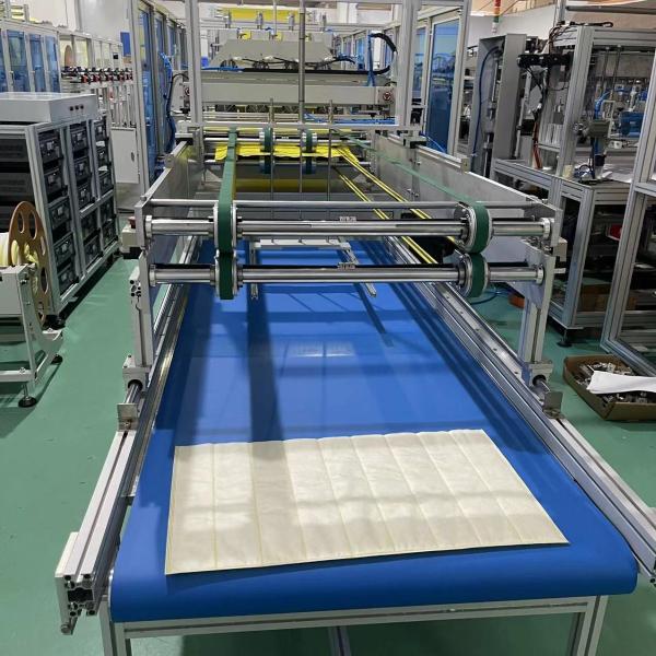 Automatic Production Of Medium Effect Ultrasonic Air Filter Bag Making Machine.0.6Mpa
