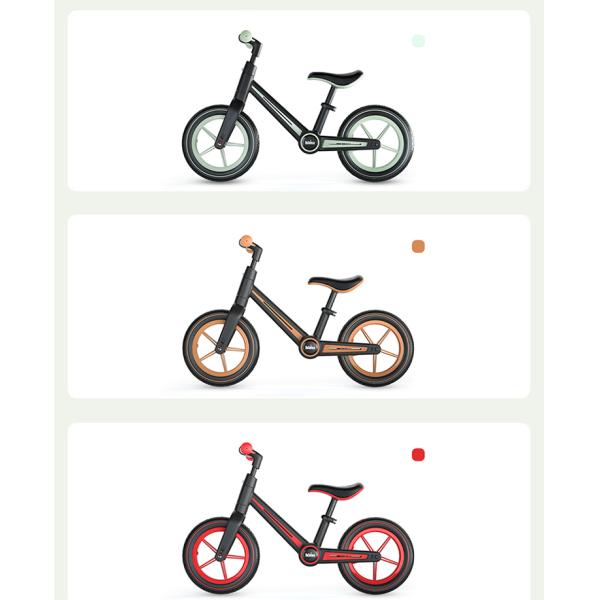 Light Volume Aluminum Alloy Plastic 12 Inch Balance Bike For Kids