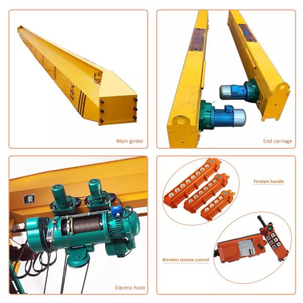 Тип луча надземного крана дистанционного управления A3 A4 европейский одиночный