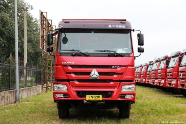 Heavy Truck Used 0 km HOWO-7 380hp 6X4 375hp 371hp Dump Truck with 2 Passenger Seats