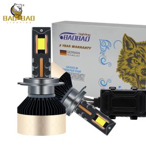 160W Farol alto Farol baixo Farol de carro LED lâmpada H4 H7 H11 9005 9006 Pars