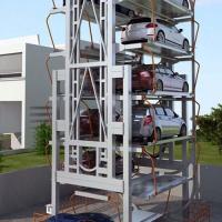 Ascenseur automatique se garant rotatoire vertical de voiture d'empileur de 20 de berlines niveaux du système 6