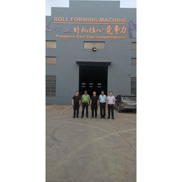 Square Metal Pipe Making Machine Aluminium Alloy Steel 450mm-550mm