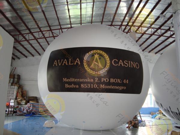 Balão inflável da propaganda do hélio grande do PVC personalizado para a decoração