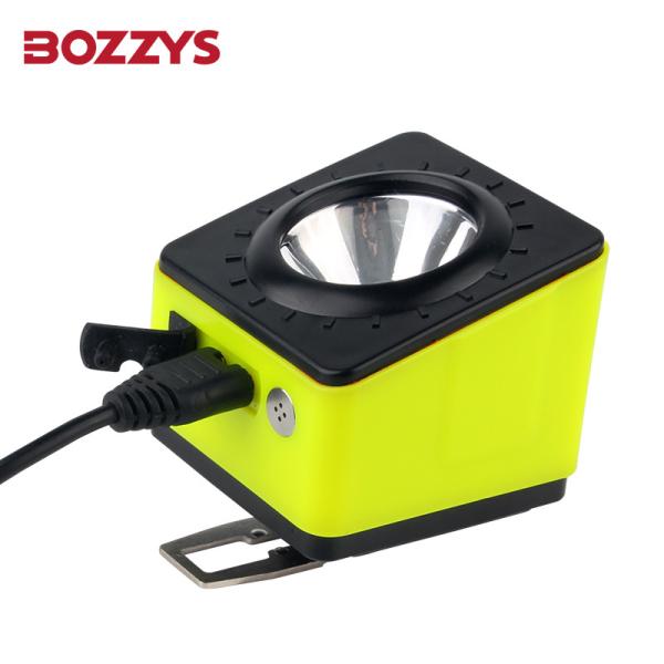 LED Mining Helmet Lamp Headlamps 1.3A With Dual Light Source Industrial Waterproof