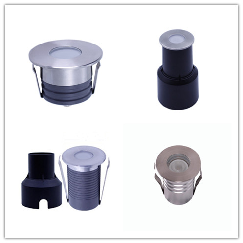 RGB LED Recessed Driveway Light Aluminum Underground LED Spotlight 3W Deck Lights