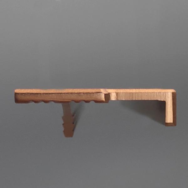 Aluminium Pull Edge Kitchen Cabinet Zinc Alloy Handle