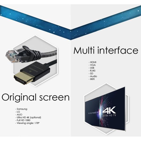 1080P 55 Inch Big Size WIFI Floor Stand Honrizontal Multi Touch Screen Information Kiosk All In One Computer