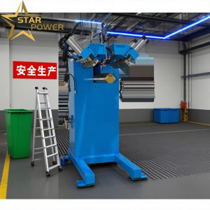 220V 500W CNC Vertical Welder with 0.1-1.2MPa Air Pressure for 4-Corner Rounding Welding