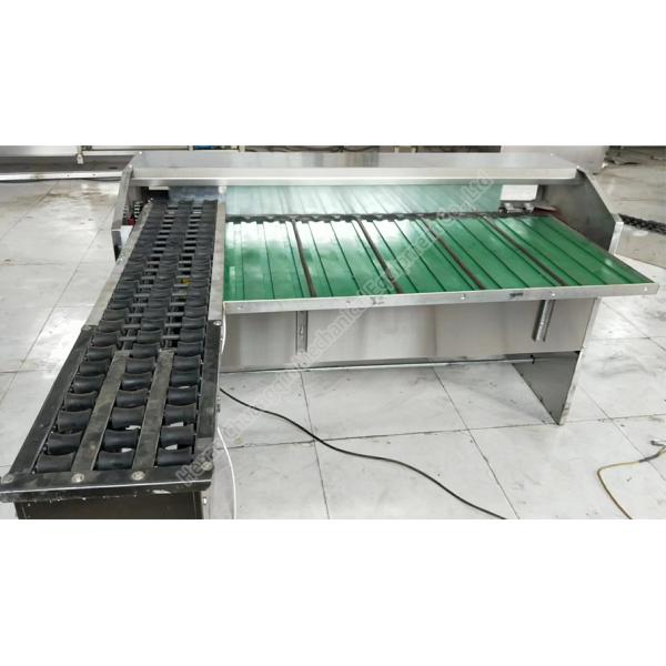 Lavadora de huevos y máquina de clasificación de huevos de acero inoxidable