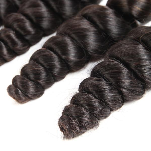 Direct Supply of 1B Color Brazilian Human Hair Weave Bundles at Affordable