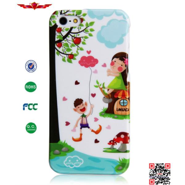 Hot Selling 100% Qualify Colorful Fashion TPU Cover Cases For Iphone 5 5S Soft And Durable