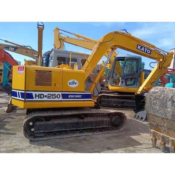 Yellow Sumitomo Excavator 5T 61HP 0.35m Bucket Capacity 4000 Working Hours