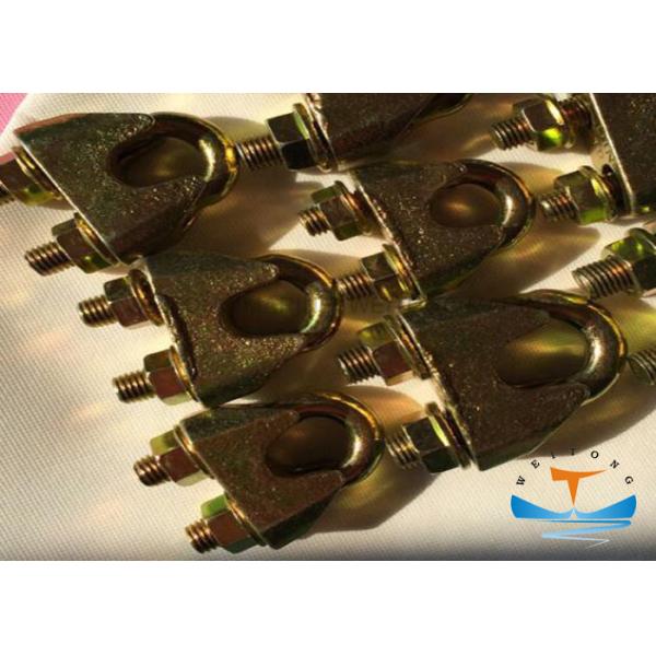Electro Galvanized Wire Rope Clips DIN1142 Size From 3mm To 40mm