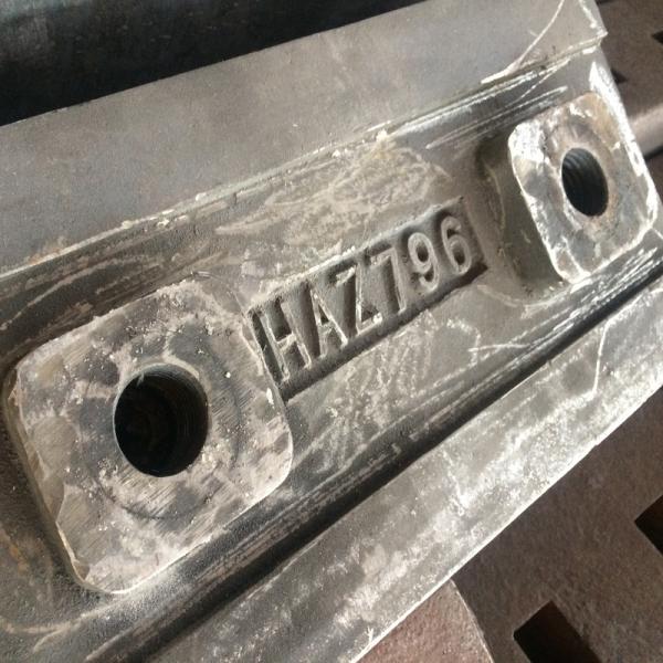 Hazemag APK795 APK 796 Blow bars Impact crusher spare parts High Chrome High maganese steel crusher parts