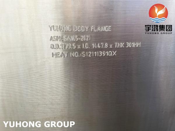 A105 Forged carbon steel Girth Flange, Body flange For Pressure Vessel with Good Durability