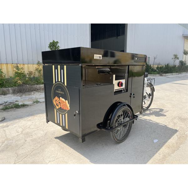 Fast Food Electric Tricycle with High Productivity and Customized Cooking Equipment