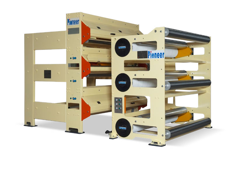High Precision Whole Line Alignment Overpass Web Guiding System
