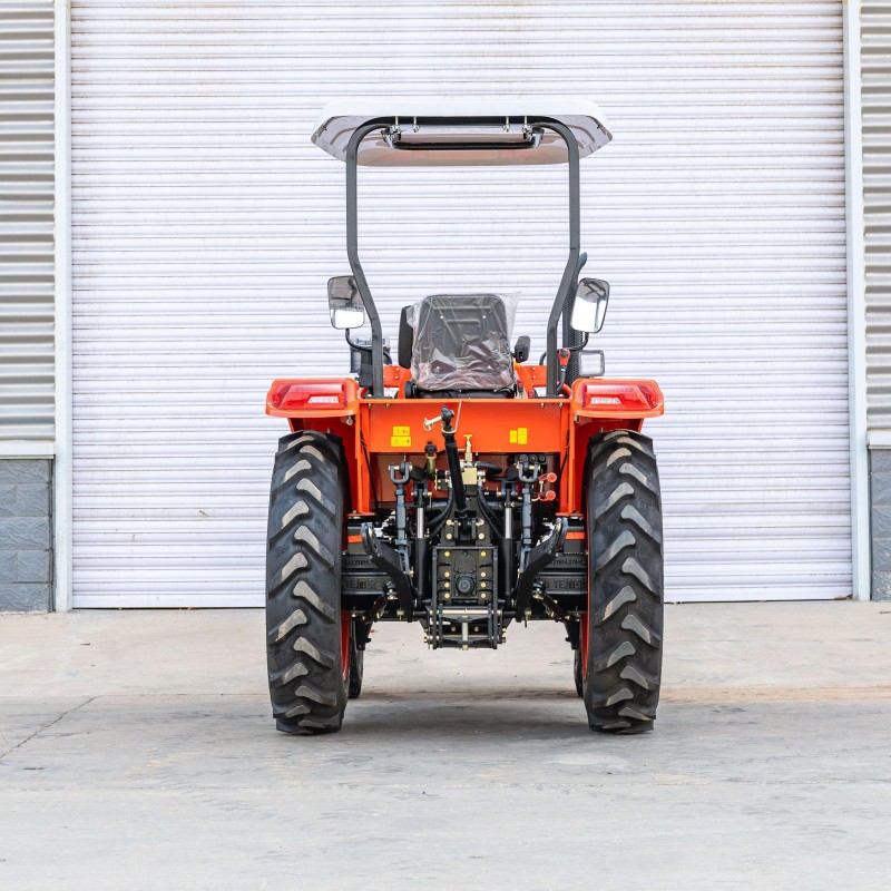 70HP Four Wheel Farm Tractor for Mixed Farm Work and Implement Support