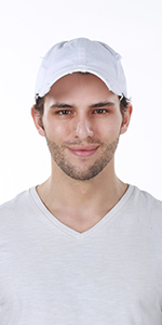 Profile Hat Baseball Cap Outdoor Camouflage Fishing Cap, Dad Hat Adjustable Unconstructed Plain Cap