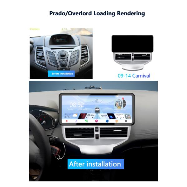 12.3Inch Android 13 Head Unit for Ford Carnival 2009-2014