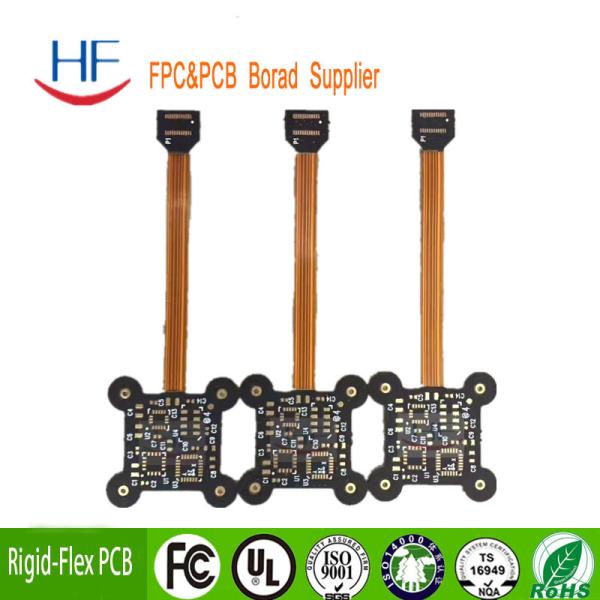 Printed Rigid Flexible PCB Circuit Board Multilayer Non Halogen 0.15mm