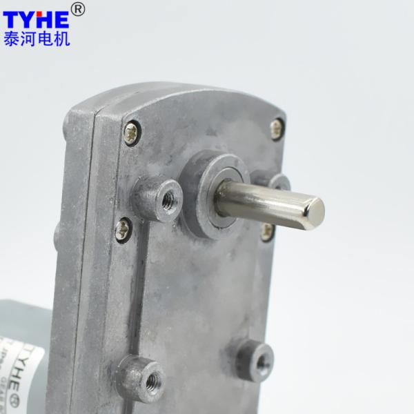 Brushed 50kg Cm Flat Gear Motor RS555 1 Rpm Gear Motor Low RPM