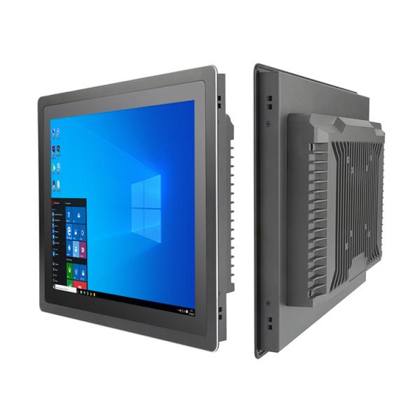Pc de painel industrial montado na parede com cores LCD de 16,7M e SSD 32G/64G/128G/256G SSD