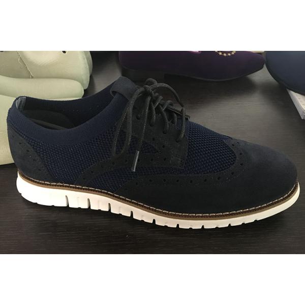 Customized Knitted Men's Casual Shoes Breathable Flyknit Lightweight Shoes