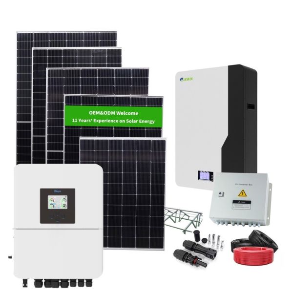 Farm Use 5KW Solar Power System Control for Solar System  Inverter MPPT Agricultural Use Solar System for the Whole House