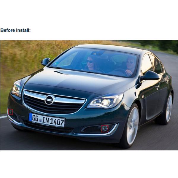 Opel Insignia car front fog LED lights DRL daytime driving lights company