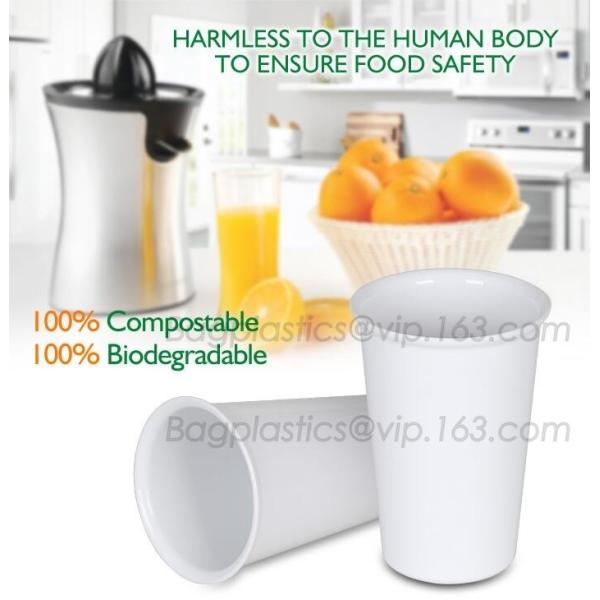 Promotional Various Durable Using compostable coffee cups, Green compostable disposable plastic cups, plastic drinking