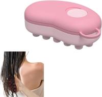 Massageur de cuir chevelu par la glace thérapeutique ️ Brosse à cheveux rafraîchissante réutilisable pour hommes, femmes et enfants ∙ Brosse en silicone OEM pour les salons de coiffure, les ensembles cadeaux, le spa et l'usage domestique